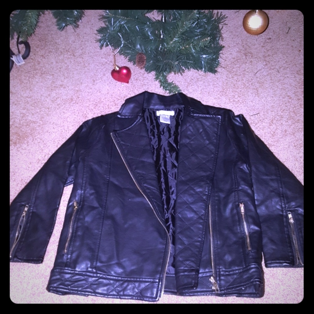 Leather jacket